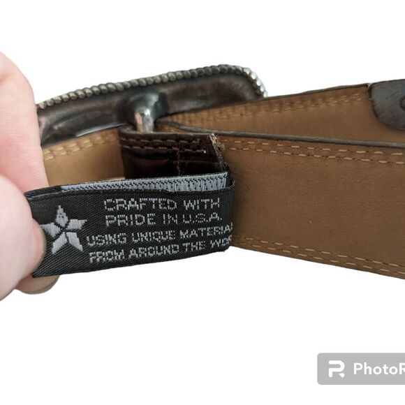 Brighton belt brand new size small with silver accents - Picture 4 of 5